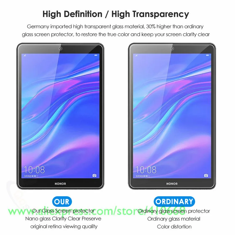 For Huawei Honor Tablet 5 8.0 Honor Tab 5 8.0 inch Glory Tab 8.0 JDN2-AL00HN Tablet5 Film HD Tempered Glass Screen Protector
For Huawei Honor Tablet 5 8.0 Honor Tab 5 8.0 inch Glory Tab 8.0 JDN2-AL00HN Tablet5 Film HD Tempered Glass Screen Protector