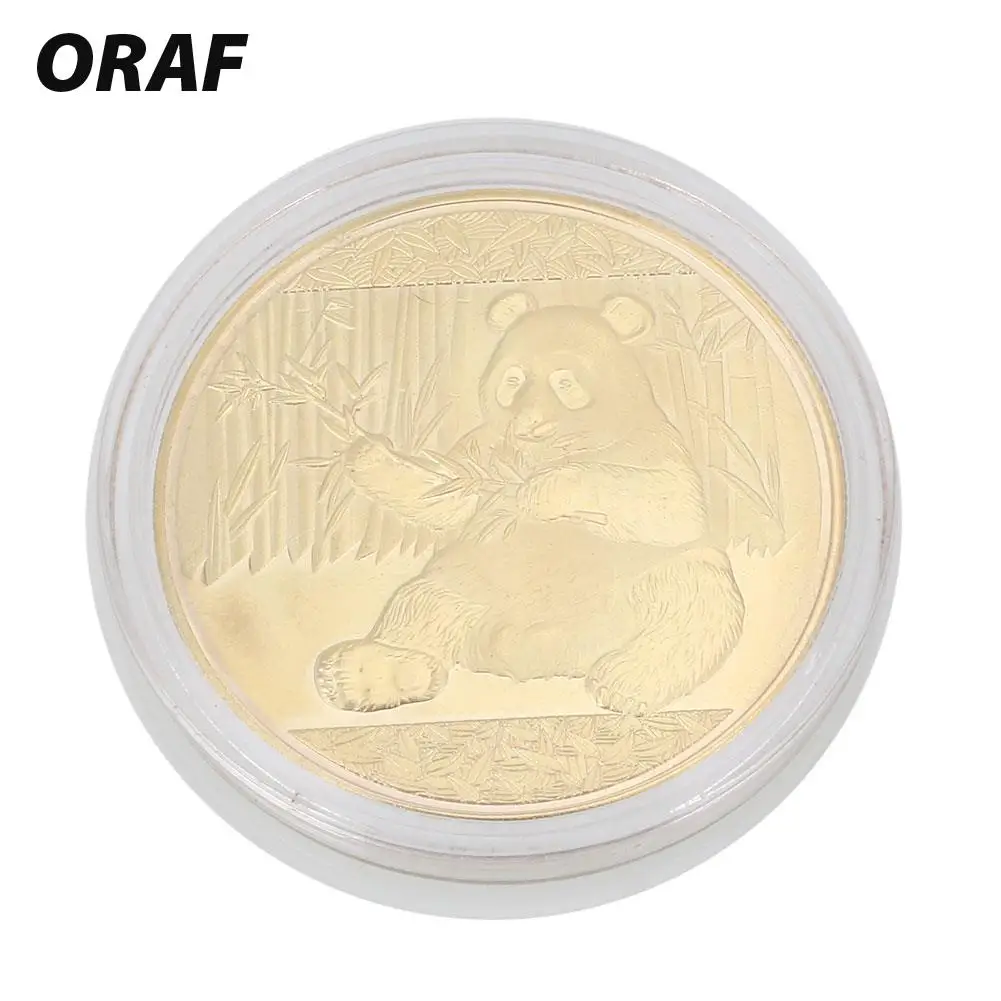 2017 Chinese Panda Coin 4*4*0.2cm Souvenir Art Panda Silver Dollar Commemorative Token Ornament Collection
2017 Chinese Panda Coin 4*4*0.2cm Souvenir Art Panda Silver Dollar Commemorative Token Ornament Collection
