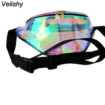 Velishy 1PC Hot Selling Punk Lady Girl Retro Rainbow Transparent Fanny Pack Bum Women Waist Purse Bag
Velishy 1PC Hot Selling Punk Lady Girl Retro Rainbow Transparent Fanny Pack Bum Women Waist Purse Bag