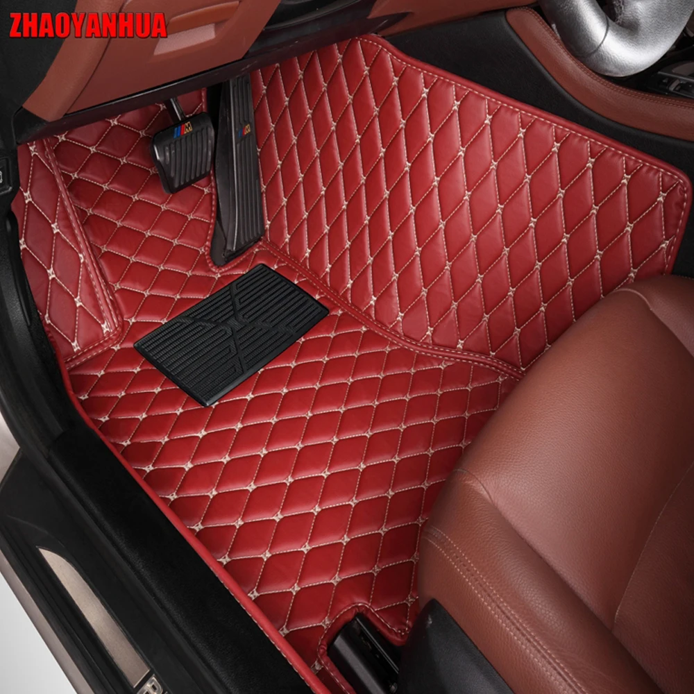 

ZHAOYANHUA car floor mats for Mercedes Benz A C W204 W205 E W211 W212 W213 S class CLA GLC ML GLE GL rug car-styling liners