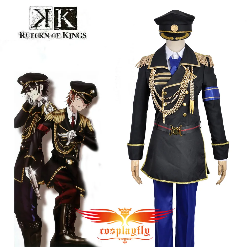 K Anime Return Of Kings Фусими сарухико военная униформа карнавальный костюм топ куртка