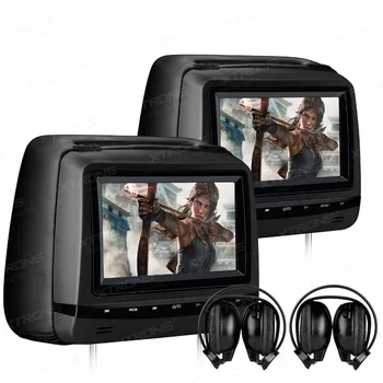 XTRONS 2x7" Touch Panel HD Digital Screen Car Headrest DVD Players with Adjustable Viewing Angles with 2pcs headphones
XTRONS 2x7" Touch Panel HD Digital Screen Car Headrest DVD Players with Adjustable Viewing Angles with 2pcs headphones