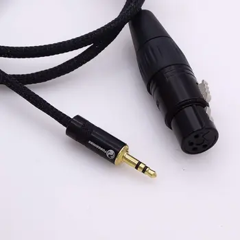 2meter black nylon sleeve 4 cores copper wires 3.5mm male to 4-pin xlr female balanced audio cable headphone extension cord
2meter black nylon sleeve 4 cores copper wires 3.5mm male to 4-pin xlr female balanced audio cable headphone extension cord