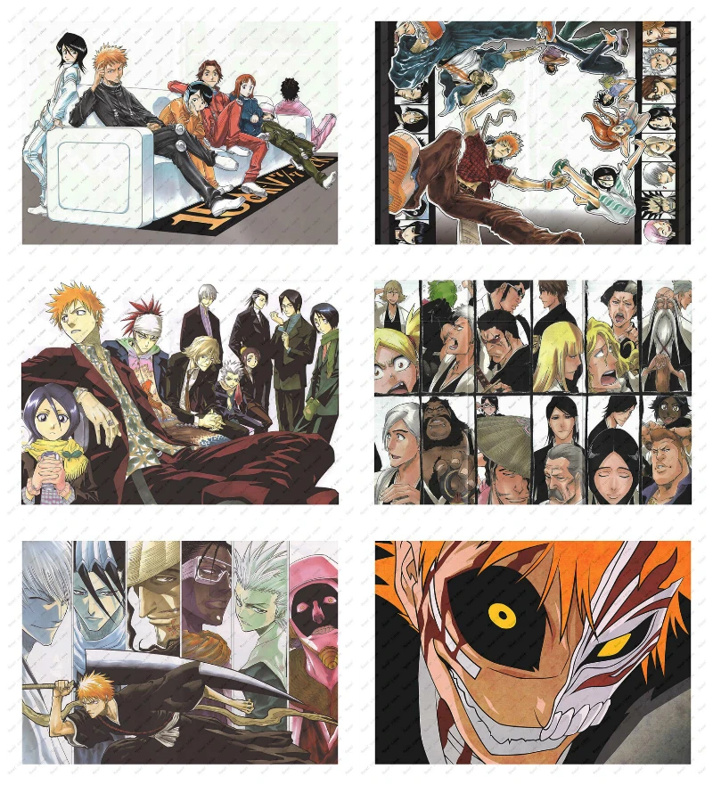 BLEACH Kurosaki ichigo Kuchiki Rukia wall sticker White kraft poster Japanese Anime Retro Poster Part.2
BLEACH Kurosaki ichigo Kuchiki Rukia wall sticker White kraft poster Japanese Anime Retro Poster Part.2