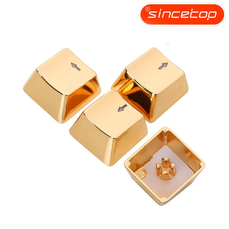 Metal Keycaps Golden ARROW WASD Keyset Key Caps For Cherry MX Switches And Mechanical Keyboard Keycaps Light transmission
Metal Keycaps Golden ARROW WASD Keyset Key Caps For Cherry MX Switches And Mechanical Keyboard Keycaps Light transmission