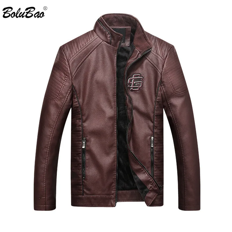 BAOLUBAO Brand Men Faux Leather Coats Winter New Motorcycle Men's PU Leather Jacket Male Fashion Personality Leather Jackets
BAOLUBAO Brand Men Faux Leather Coats Winter New Motorcycle Men's PU Leather Jacket Male Fashion Personality Leather Jackets