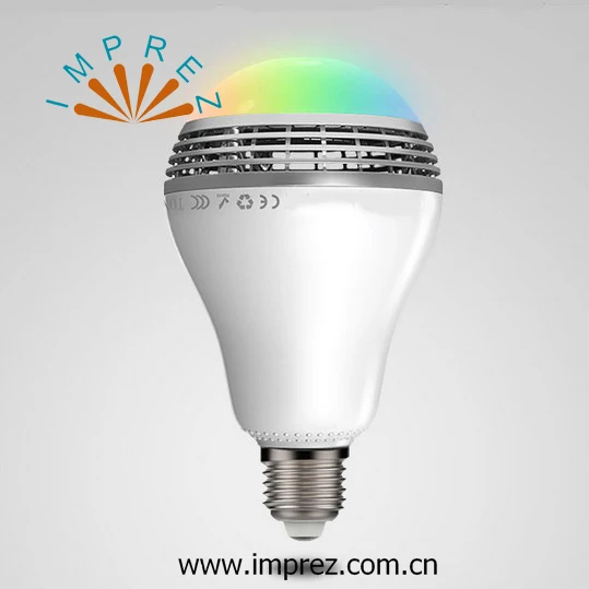 E27 Wireless Bluetooth Speaker led smart bulb RGBW Color Smart LED Light Bulb Lamp Free shipping
E27 Wireless Bluetooth Speaker led smart bulb RGBW Color Smart LED Light Bulb Lamp Free shipping