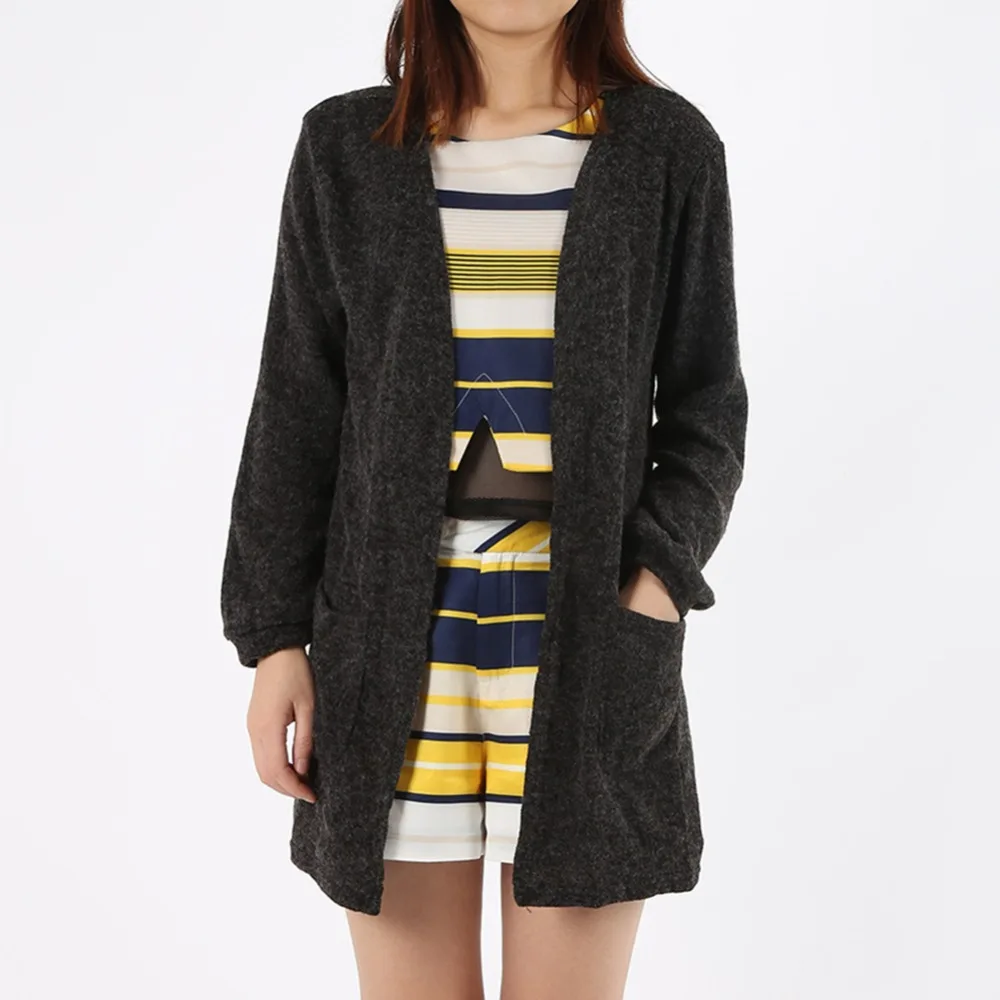Autumn Warm Sexy Women Solid Color Loose Sweater Knitted Cardigan Long Sleeve Pocket Outwear s72
Autumn Warm Sexy Women Solid Color Loose Sweater Knitted Cardigan Long Sleeve Pocket Outwear s72