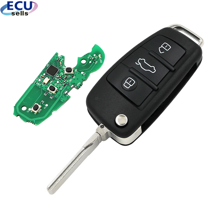MQB semi intelligent Modified Folding Remote Key 3 button 433MHz A6L use for Audi A3
MQB semi intelligent Modified Folding Remote Key 3 button 433MHz A6L use for Audi A3