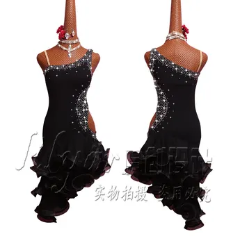 Sparkly Rhinestones Professional Latin Dance Dress Women Tango Rumba Club Dance Wear Girls Latin Dancing Competition Costume
Sparkly Rhinestones Professional Latin Dance Dress Women Tango Rumba Club Dance Wear Girls Latin Dancing Competition Costume