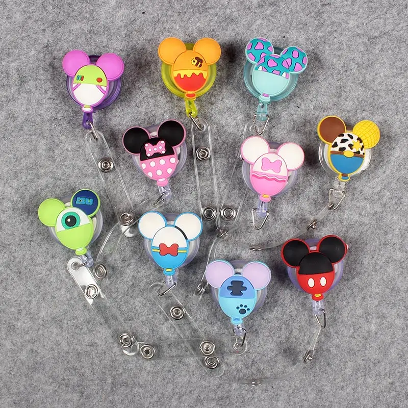 10 Kinds Style Cute Mouse Retractable Creative Plastic Badge Holder Reel Student Nurse Exhibition Enfermera Name Card Chest card
10 Kinds Style Cute Mouse Retractable Creative Plastic Badge Holder Reel Student Nurse Exhibition Enfermera Name Card Chest card