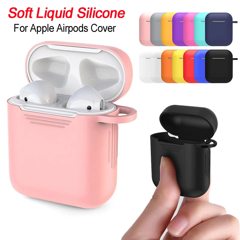 High Quality Mini Soft Liquid Silicone Case For Apple Airpods Cover Earphone Cases Air Pods Protector Case
High Quality Mini Soft Liquid Silicone Case For Apple Airpods Cover Earphone Cases Air Pods Protector Case