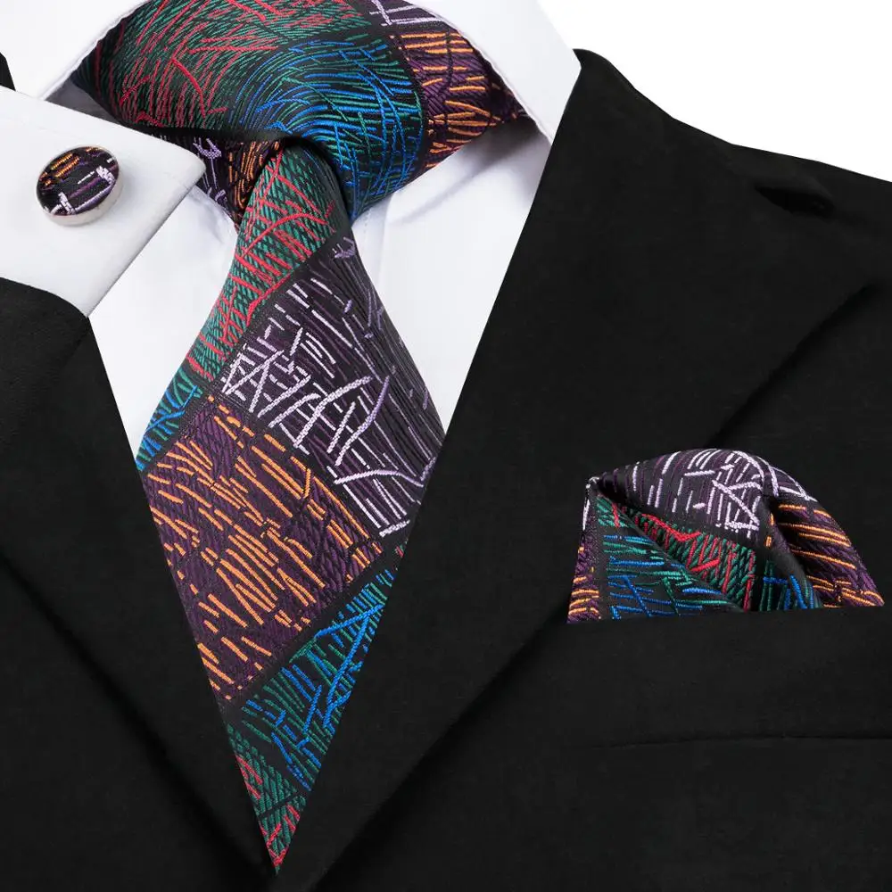 C-1748 Hi-Tie Corbatas Hombre 2017 Novelty Print Ties for Men Color Patchwork Tie Hanky Cufflinks Jacquard Woven Tie Set Men's
C-1748 Hi-Tie Corbatas Hombre 2017 Novelty Print Ties for Men Color Patchwork Tie Hanky Cufflinks Jacquard Woven Tie Set Men's