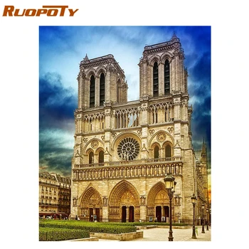 RUOPOTY Frame Notre Dame De Paris DIY Painting By Numbers Landscape Coloring By Numbers Kit Wall Art Picture Home Decor Artworks
RUOPOTY Frame Notre Dame De Paris DIY Painting By Numbers Landscape Coloring By Numbers Kit Wall Art Picture Home Decor Artworks