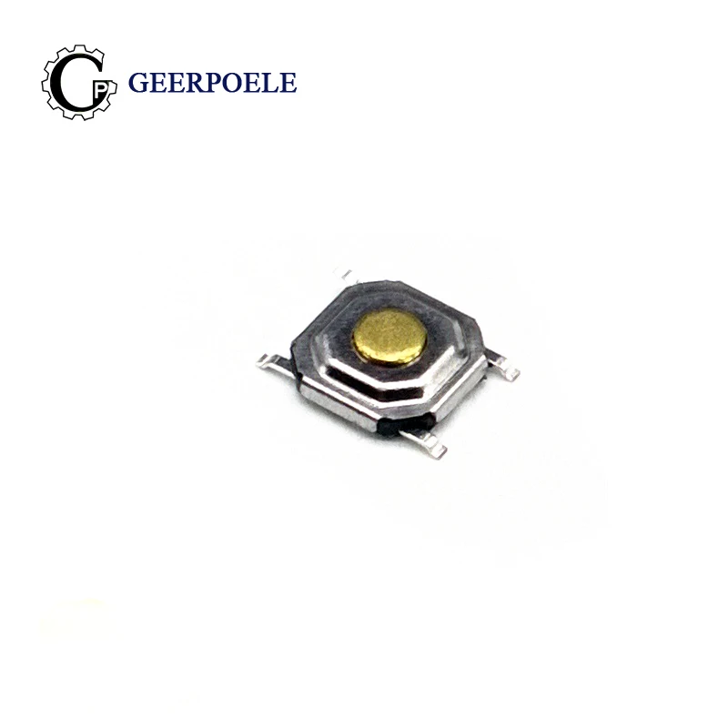 100 pcs/lot 12V 5.2*5.2*1.5mm Push Button Switch 4 PIN Metal Tactile Micro tact SMT touch switch
100 pcs/lot 12V 5.2*5.2*1.5mm Push Button Switch 4 PIN Metal Tactile Micro tact SMT touch switch
