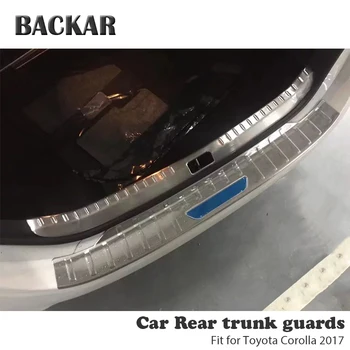 BACKAR 1pc Auto Car Rear Trunk Bumper Stickers For Toyota Corolla E170 2014-2017 Accessories Trunk Door Trim Anti Collision 
BACKAR 1pc Auto Car Rear Trunk Bumper Stickers For Toyota Corolla E170 2014-2017 Accessories Trunk Door Trim Anti Collision