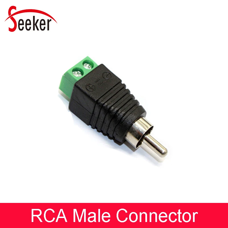 10 шт./лот CCTV RCA Штекерный разъем к AV колонке терминальный Аудио | Безопасность и