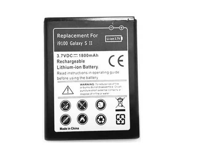 i9100 S2 Battery For Samsung Galaxy SII European version Smartphone Batteria 1800mAh Rechargeable Li-ion
i9100 S2 Battery For Samsung Galaxy SII European version Smartphone Batteria 1800mAh Rechargeable Li-ion