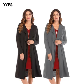 2018 Autumn Women Thin Long Coat Slimming Irregular Cardigan Long Sleeve Jacket Female Loose Girl Outerwear Hot Sale Streetwear 
2018 Autumn Women Thin Long Coat Slimming Irregular Cardigan Long Sleeve Jacket Female Loose Girl Outerwear Hot Sale Streetwear