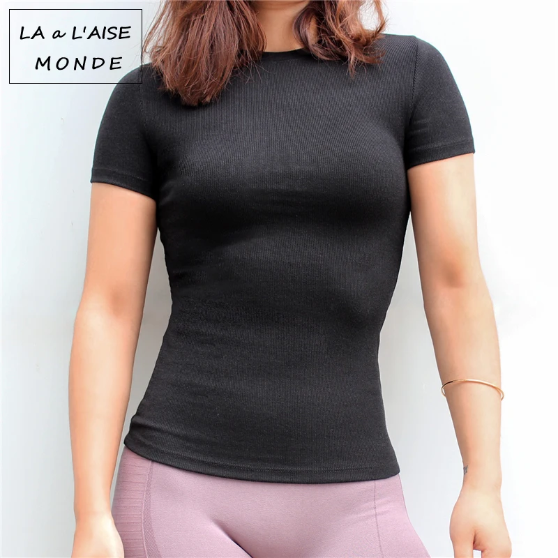 Women's Workout Tops For Women Gym Sports Wear Seamless T-shirts Sporty Woman Activewear Fitness Womens Jersey Sport Yoga Top
Women's Workout Tops For Women Gym Sports Wear Seamless T-shirts Sporty Woman Activewear Fitness Womens Jersey Sport Yoga Top