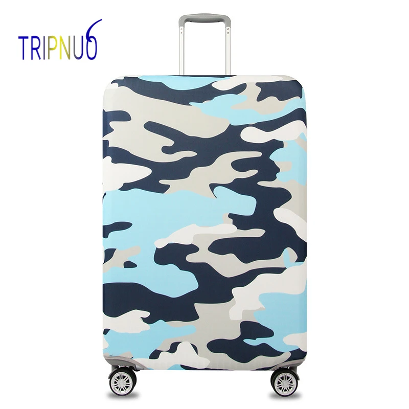 TRIPNUO эластичная ткань камуфляж Чемодан защитная крышка Suitable18 32 дюйма тележка