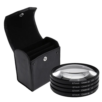 52mm Macro Close-Up Filter Set +1 +2 +4 +10 With Pouch Bag Macro Lens Filter Kit for Canon DSLR Camera Close Up Lens Filters Bag
52mm Macro Close-Up Filter Set +1 +2 +4 +10 With Pouch Bag Macro Lens Filter Kit for Canon DSLR Camera Close Up Lens Filters Bag