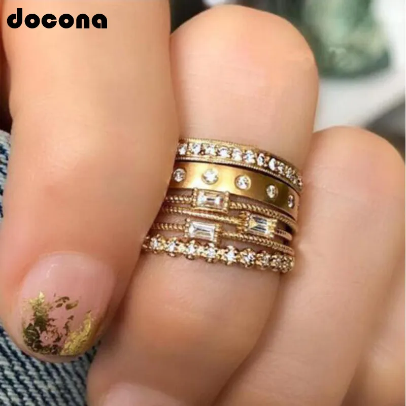 Docona Vintage Metal Carving Inlay Square Crystal Knuckle Midi Ring Set For Women Punk HipHop Geometric Party Finger Rings 7065
Docona Vintage Metal Carving Inlay Square Crystal Knuckle Midi Ring Set For Women Punk HipHop Geometric Party Finger Rings 7065