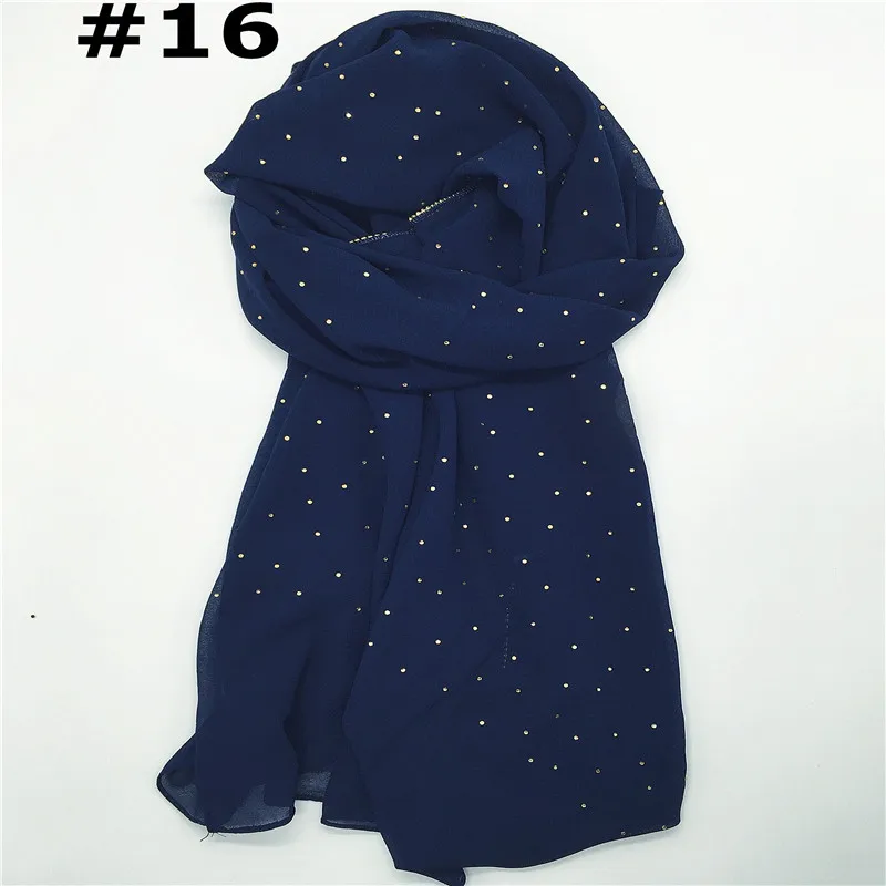 New design luxury codiaeum gold beads border scarf women shawl plain solid chiffon bandana foulard hijab muslim wraps 100pcs/lot
New design luxury codiaeum gold beads border scarf women shawl plain solid chiffon bandana foulard hijab muslim wraps 100pcs/lot