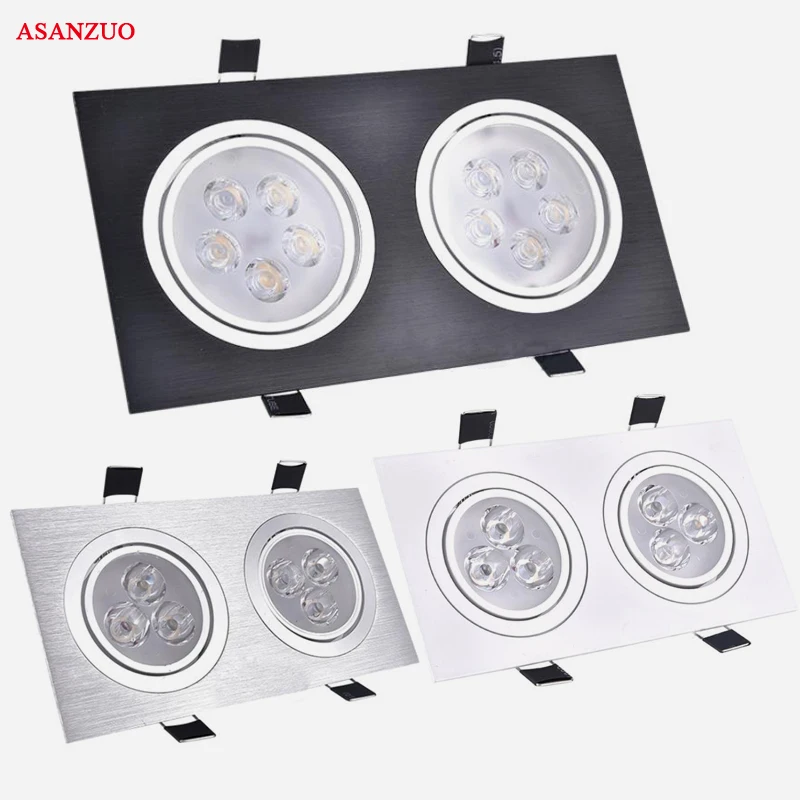 LED Down Light Square 6W 10W 14W 24W Led Downlight Recessed Led Ceiling Spot Light Lamp AC85-265V +Driver Indoor lighting
LED Down Light Square 6W 10W 14W 24W Led Downlight Recessed Led Ceiling Spot Light Lamp AC85-265V +Driver Indoor lighting
