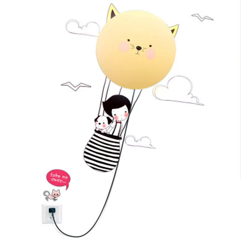 Xsky Novelty Cartoon Wall Light DIY 3D Wallpaper Acrylic Wall Stickers Lamp Home Room Decor LED Night Lights for Kids' Bedroom
Xsky Novelty Cartoon Wall Light DIY 3D Wallpaper Acrylic Wall Stickers Lamp Home Room Decor LED Night Lights for Kids' Bedroom
