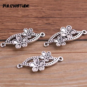 8pcs 18*37mm New Flower Connectors Charms Pendants For DIY Jewelry Handmade Making Accessorie
8pcs 18*37mm New Flower Connectors Charms Pendants For DIY Jewelry Handmade Making Accessorie