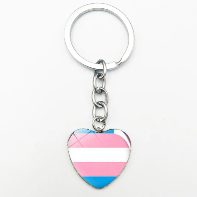 Gay pride keychains