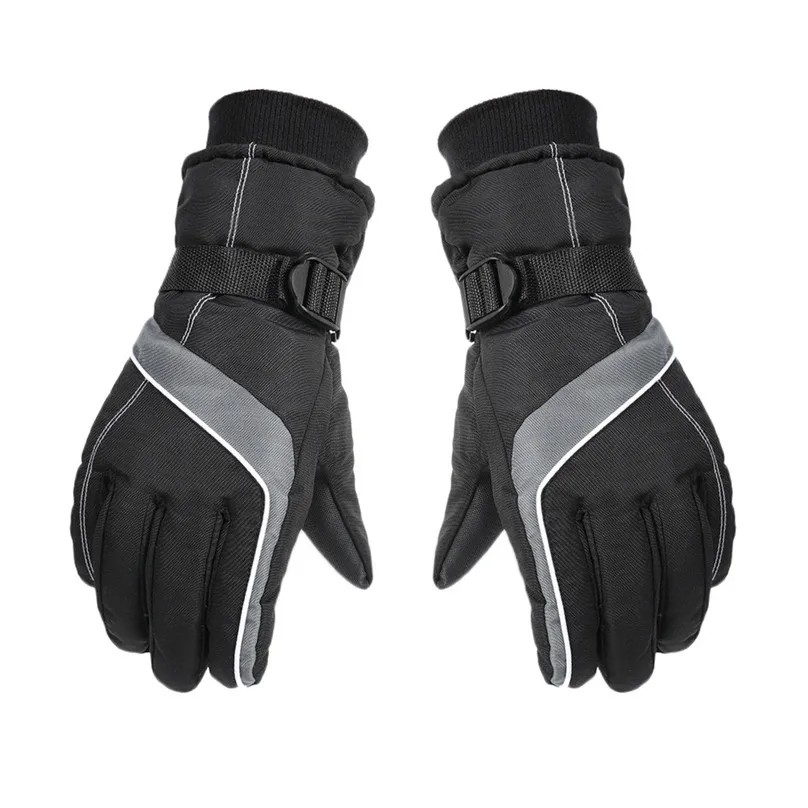 New Women Men Ski Gloves Winter Waterproof Anti-Cold Warm Gloves Outdoor Sport Snow Sportswear Camping Skiing Gloves #3j15 (1)
