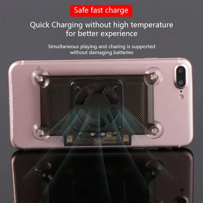 Universal Mobile Phone Cooler Cooling Support Holder Fan Radiator For iPhone X Samsung Huawei Xiaomi Smartphone Tablet Accessori
Universal Mobile Phone Cooler Cooling Support Holder Fan Radiator For iPhone X Samsung Huawei Xiaomi Smartphone Tablet Accessori