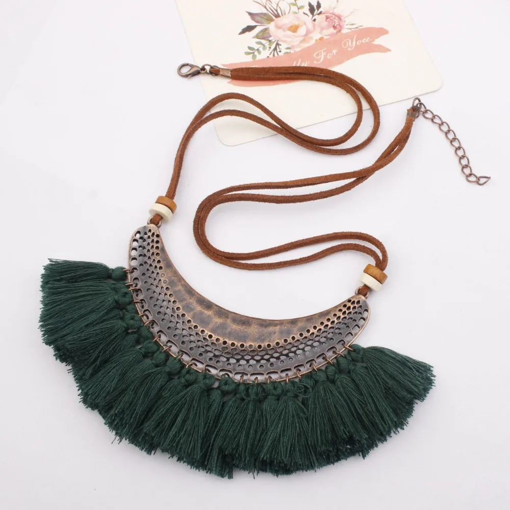 KMVEXO Tassel Necklace For Women Big Ethnic Necklace Bohemia Long Choker Statement Necklace Boho Vintage Punk Fashion Jewelry
KMVEXO Tassel Necklace For Women Big Ethnic Necklace Bohemia Long Choker Statement Necklace Boho Vintage Punk Fashion Jewelry