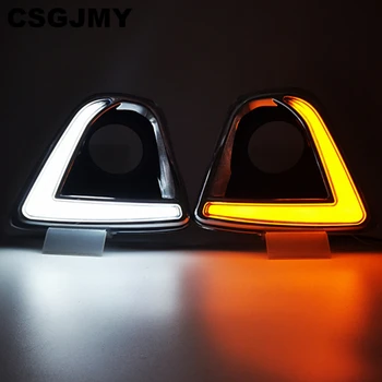 CSGJMY led car drl daytime running lights fog lamp hole with turn signal lamp for Mazda cx-5 cx5 cx 5 2012 2013 2014 2015 2016
CSGJMY led car drl daytime running lights fog lamp hole with turn signal lamp for Mazda cx-5 cx5 cx 5 2012 2013 2014 2015 2016