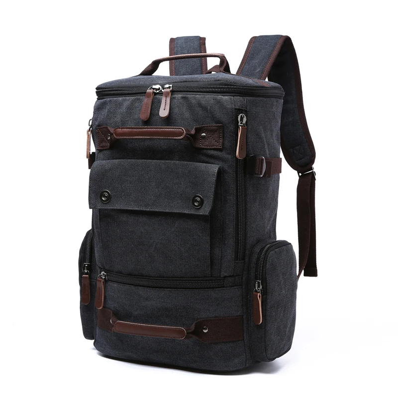 Vintage Backpacks Canvas Backpack Men 15.6 Inch Laptop Backpack Rucksack Canvas School Bag Travel for Teenage Male Knapsack Bags
Vintage Backpacks Canvas Backpack Men 15.6 Inch Laptop Backpack Rucksack Canvas School Bag Travel for Teenage Male Knapsack Bags