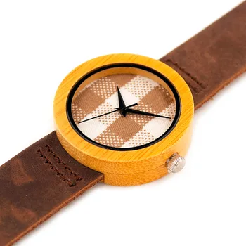 BOBO BIRD Ladies Watch Quartz Movement with Leather Strap Women WristWatch in Gift Box erkek kol saati
BOBO BIRD Ladies Watch Quartz Movement with Leather Strap Women WristWatch in Gift Box erkek kol saati
