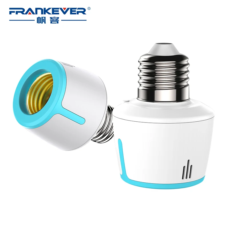 FrankEver E27 LED Wifi Control Light Bulb Base Timing function Smart Bulb Holder Voice Control Work with Alexa
FrankEver E27 LED Wifi Control Light Bulb Base Timing function Smart Bulb Holder Voice Control Work with Alexa