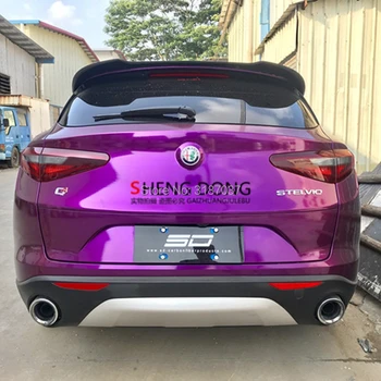 For Alfa Romeo Stelvio Spoiler 2017 - 2018 Carbon Fiber Rear Roof Spoiler Wing Trunk Lip Boot Cover Car Styling
For Alfa Romeo Stelvio Spoiler 2017 - 2018 Carbon Fiber Rear Roof Spoiler Wing Trunk Lip Boot Cover Car Styling