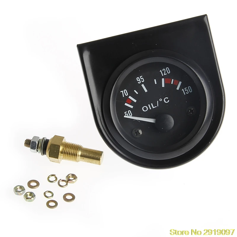 New Universal 2" 52mm LED Light Car Pointer Oil Temperature Temp Gauge 50-150 Degrees Celsius Drop Shipping Support
New Universal 2" 52mm LED Light Car Pointer Oil Temperature Temp Gauge 50-150 Degrees Celsius Drop Shipping Support