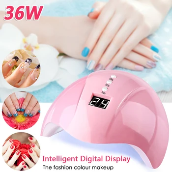 36W UV Lamp LED Nail Lamp High Power for Nails All Gel Polish Nail Dryer Auto Sensor Sun Led Light Nail Art Manicure Tools
36W UV Lamp LED Nail Lamp High Power for Nails All Gel Polish Nail Dryer Auto Sensor Sun Led Light Nail Art Manicure Tools