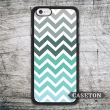 Mint Gray Chevron Case For iPhone 7 6 6s Plus 5 5s SE 5c and For iPod 5 High Quality Classic Lovely Ultra Phone Cases