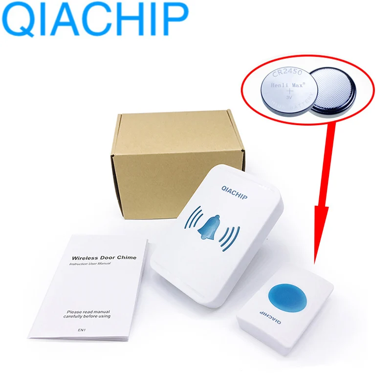 Electric Wireless Doorbells EU Plug Waterproof No battery Smart Electronics Of Home LED Light CALL Wireless Door Bell
Electric Wireless Doorbells EU Plug Waterproof No battery Smart Electronics Of Home LED Light CALL Wireless Door Bell