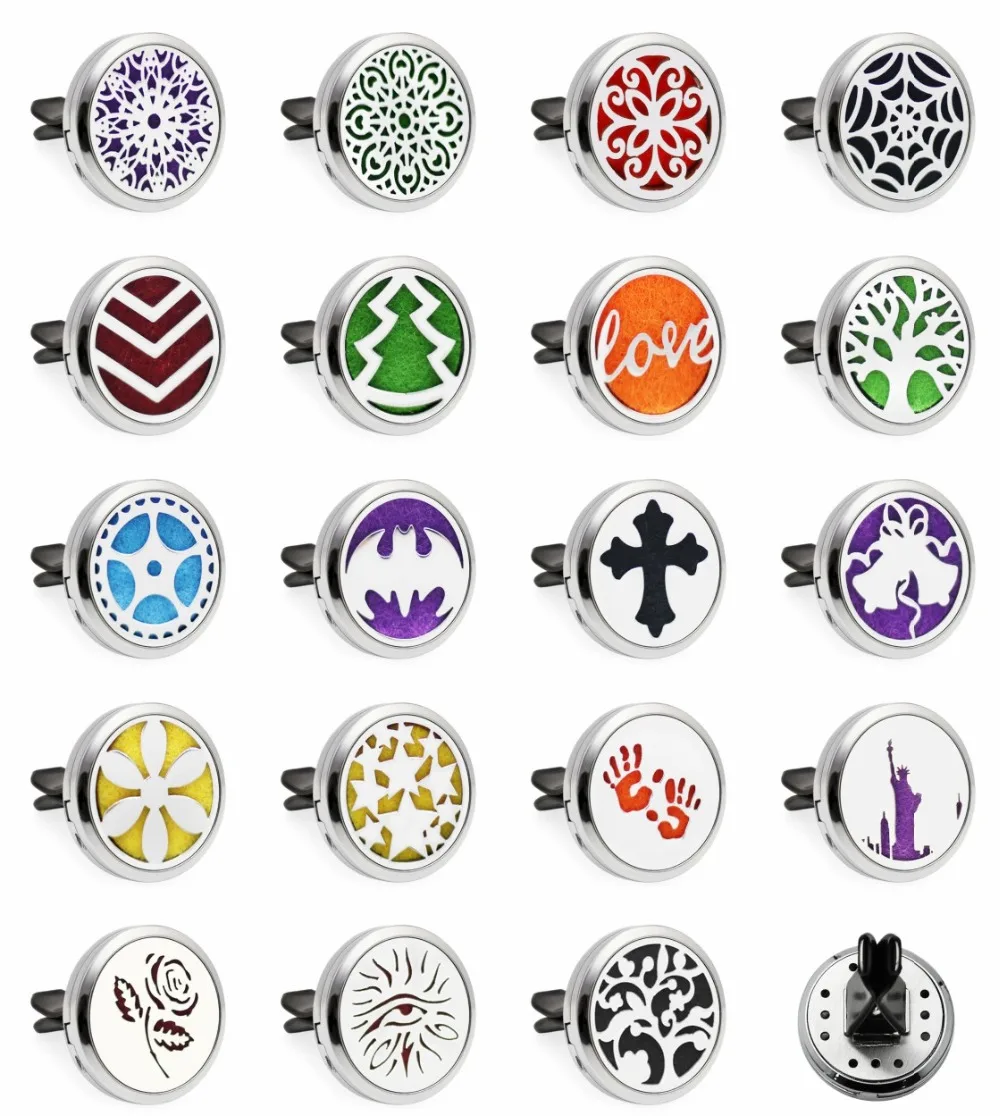 Tree with flower Essential Oil Car Diffuser Locket Vent Clip Pendant Magnetic 10 Oil Pads as Gift
Tree with flower Essential Oil Car Diffuser Locket Vent Clip Pendant Magnetic 10 Oil Pads as Gift