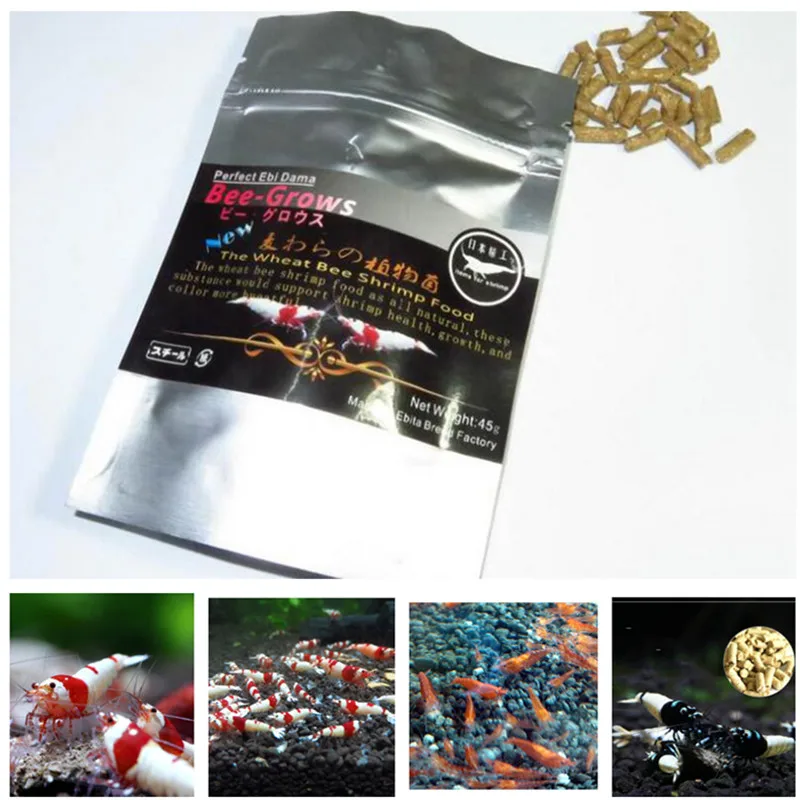 45g Aquarium Crystal Shrimp Food Bee-grows Red Cherry Shrimp Food Wheat Stem Bacteria Containing Vitamins Minerals Amino Acid
45g Aquarium Crystal Shrimp Food Bee-grows Red Cherry Shrimp Food Wheat Stem Bacteria Containing Vitamins Minerals Amino Acid