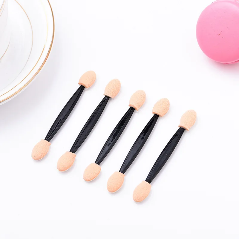 50pcs/lot Disposable Double end Sponge Make-Up Applicator Eyeliner Eye Shadow Brush Lip Brush Comestics Power Tools Top Quality
50pcs/lot Disposable Double end Sponge Make-Up Applicator Eyeliner Eye Shadow Brush Lip Brush Comestics Power Tools Top Quality