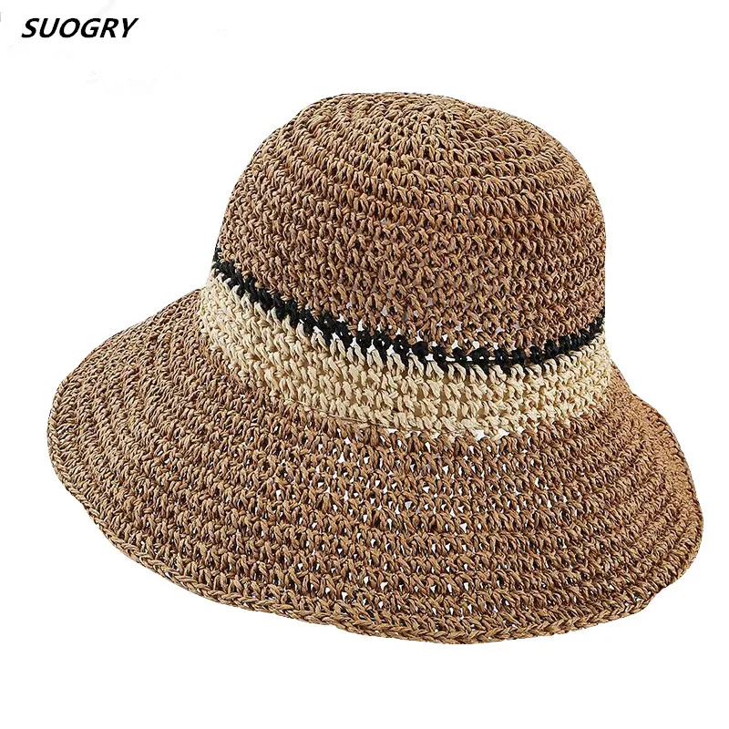 Handmade Knitted Patchwork Straw Hat For Women Summer Hats Elegant Ladies Wide Brim Floppy Foldable Beach Sun Hat Caps
Handmade Knitted Patchwork Straw Hat For Women Summer Hats Elegant Ladies Wide Brim Floppy Foldable Beach Sun Hat Caps