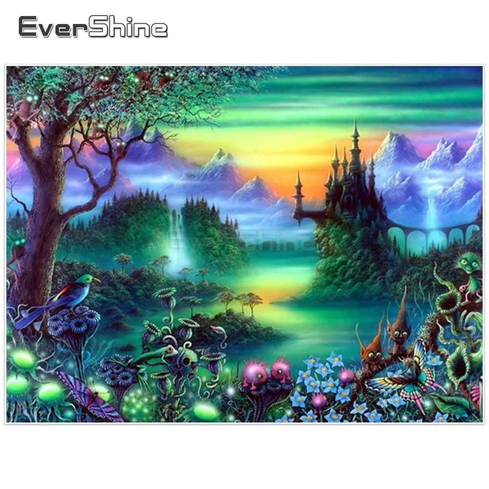 EverShine DIY Diamond Painting Cross Stitch Scenery Full Square Rhinestones Diamond Embroidery Landscape Picture Wall Decor
EverShine DIY Diamond Painting Cross Stitch Scenery Full Square Rhinestones Diamond Embroidery Landscape Picture Wall Decor