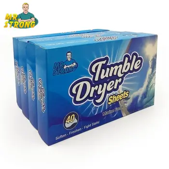 160Sheets/Lot Ocean Fragrance Fabric Softener Sheets 4 in 1 Tumble Dryer Sheets Wrinkle & Static Remover Clothes Protection
160Sheets/Lot Ocean Fragrance Fabric Softener Sheets 4 in 1 Tumble Dryer Sheets Wrinkle & Static Remover Clothes Protection